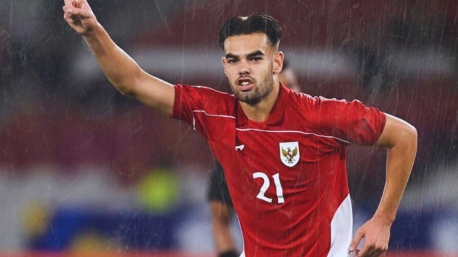 Striker Timnas Indonesia U-23, Jens Raven. [Instagram]